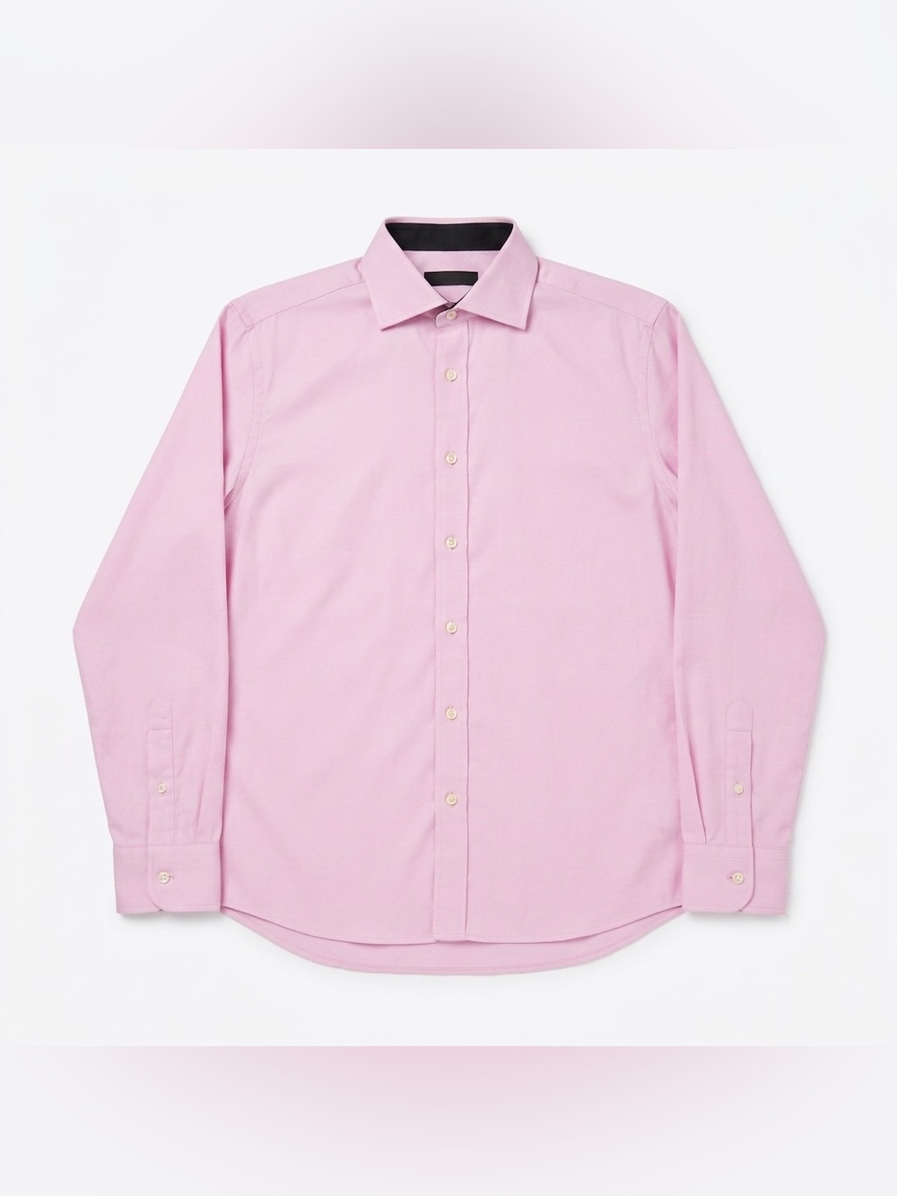 Sand Men's Long-Sleeve Dress Shirt Pink cotton office  Eur 42 US Large EUC